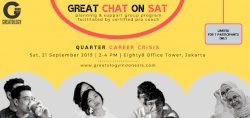 Great Chat on Sat : Quarter Career Crisis (Planning & Support Group Program)